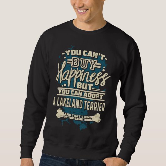 Adopt A Lakeland Terrier  Rescue Dog Sweatshirt (Vorderseite)