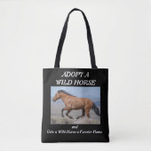 Adopt a Wild Horse Tasche (Vorderseite)