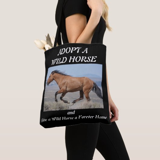 Adopt a Wild Horse Tasche (Von Nahem)