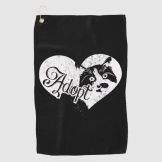ADOPT CAT GOLFHANDTUCH