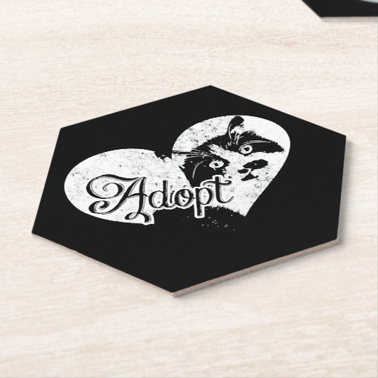 ADOPT CAT UNTERSETZER (angewinkelt)