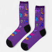 Adopt Don’t Shop Crew Socken (Linkes Detail)