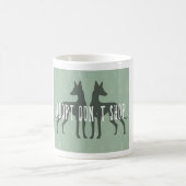 „Adopt, don't, shop“ mug Kaffeetasse (Mittel)