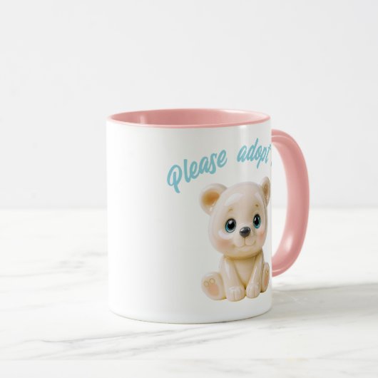 Adopt Me Bear Tasse (VorderseiteRechts)