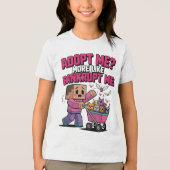 ADOPT ME Tri-Blend SHIRT (Vorderseite)