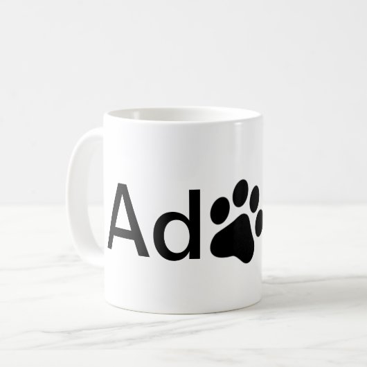 Adopta Kaffeetasse (Vorderseite Links)
