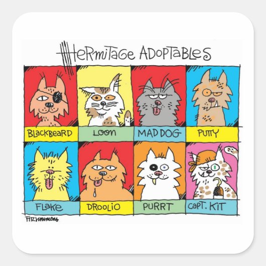 Adoptable - Stickers (Vorderseite)