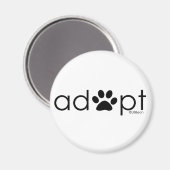 Adoptier #2 magnet (Vorderseite/Rückseite)