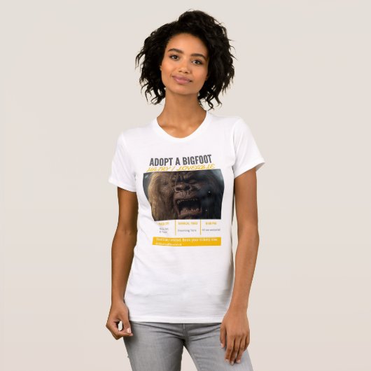 Adoptier a Hairy Fella T-Shirt (Vorne ganz)