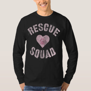 Adoptier Animal Rescue Squad Wild Cats Hunde Paws  T-Shirt
