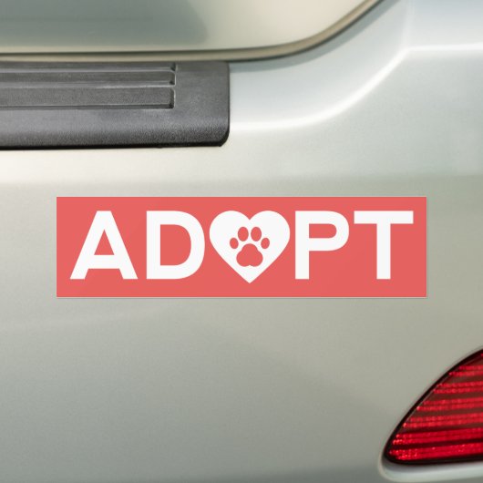 ADOPTIER AUTOAUFKLEBER (Auf Auto)