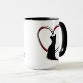 Adoptier bitte nicht einkaufen! | Tierüberlagerung Tasse (VorderseiteRechts)