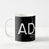 Adoptier Cat White Kaffeetasse (Links)