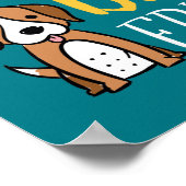 Adoptier deinen besten Freund Shelter Pet Niedlich Poster (Ecke)