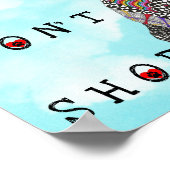 Adoptier der Tierrettung Nicht das Poster kaufen (Ecke)