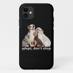 ADOPTIER, DON NICHT SHOP rette die Tierhunderettun Case-Mate iPhone Hülle