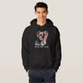 ADOPTIER, DON not SHOP (Yorkshire Terrier) niedlic Hoodie (Vorne ganz)