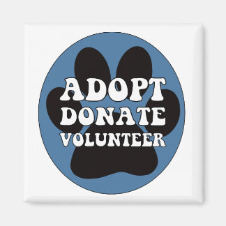 Adoptier Donate Volunteer Magnet