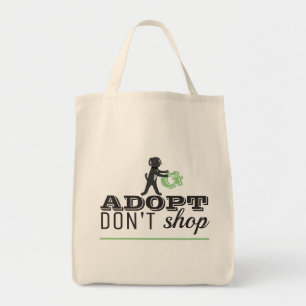 Adoptier Don't Shop, Bag for Life Tragetasche