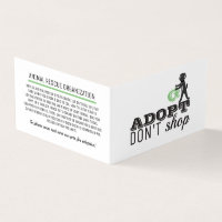 Adoptier Don't Shop, Haustiere Adoption im Detail