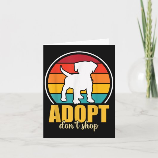 Adoptier Dont Shop Karte (Vorderseite)