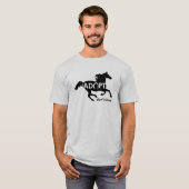 Adoptier Don't Shop Pferd T-Shirt (Vorne ganz)