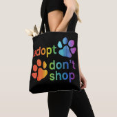 Adoptier Don't Shop Rainbow Paws Tasche (Von Nahem)