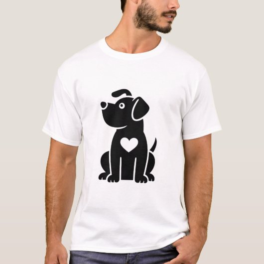 Adoptier Don't Shop Shirt - Rescue Dog Hero Design (Vorderseite)
