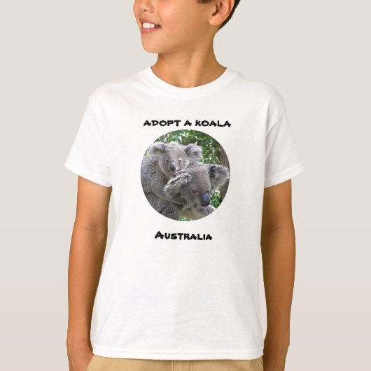 ADOPTIER EINE KOALA... T-Shirt (Vorderseite)