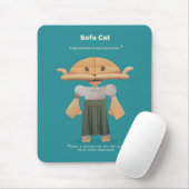 ADOPTIER EINE REKULIERTE KATZE! MOUSEPAD (Mit Mouse)