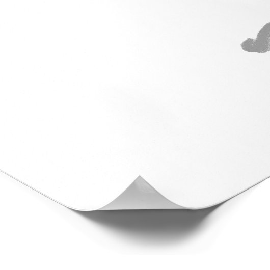 Adoptier einen großen Hund Poster (Ecke)