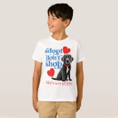 Adoptier einen Senior Hund! T-Shirt (Vorne ganz)