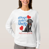 ADOPTIER EINEN SENIOR PET! T-Shirt (Vorderseite)