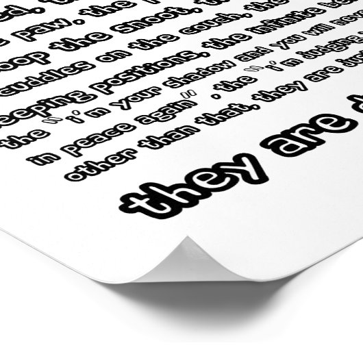 Adoptier einer Ente Poster (Ecke)