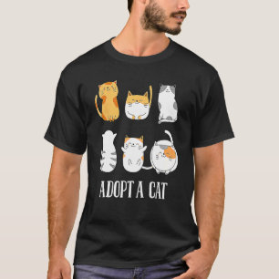 Adoptier einer Katze Happy Foster Adoptier Kitten  T-Shirt