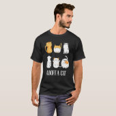 Adoptier einer Katze Happy Foster Adoptier Kitten T-Shirt (Vorne ganz)