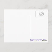 Adoptier einer Rettungskatze Postkarte (Rückseite)