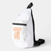 adoptier eines Haustiers Crossbody Bag (Rechte Ecke)