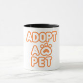 adoptier eines Haustiers Tasse (Zentrum)