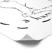 Adoptier eines Menschen Poster (Ecke)