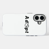 Adoptier eines "Shelter Pet Day" - Hundeschlittenb Case-Mate iPhone Hülle (Rückseite (Horizontal))