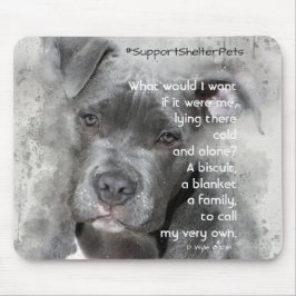 Adoptier eines Unterhemmers - Grubenbull Mousepad