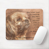 Adoptier eines Unterhemmers - Shih Tzu Mousepad (Mit Mouse)