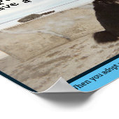 Adoptier eines Unterschlupf Poster (Ecke)