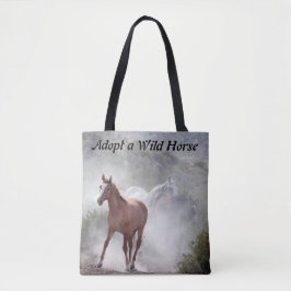 Adoptier eines wilden Pferdes Tasche