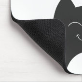 Adoptier - Hintergrundfarbe auswählen Mousepad (Ecke)