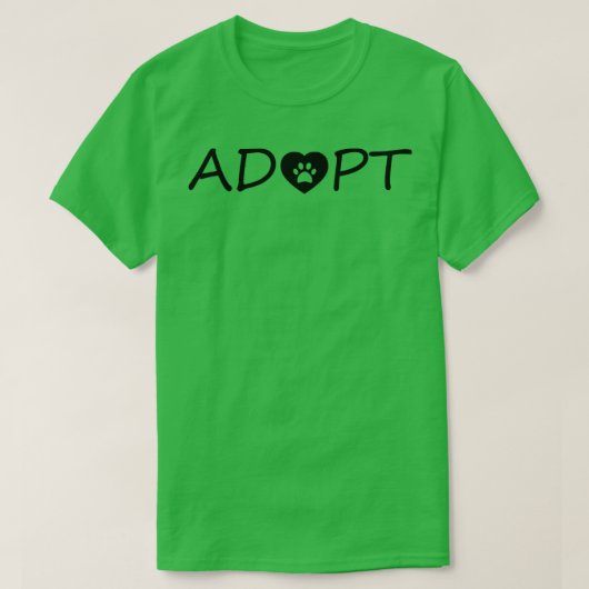 Adoptier Hunde T-Shirt (Design vorne)