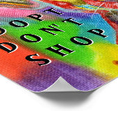 Adoptier kein Hunde-Sensibilitätspaket kaufen Poster (Ecke)