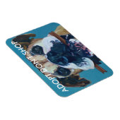 ADOPTIER KEIN KFZ-Magnet Magnet (Rechte Seite)