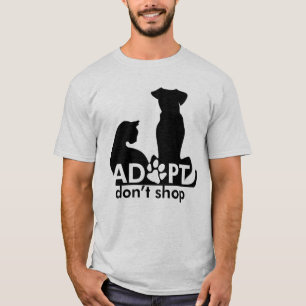 Adoptier keine Katze kaufen T-Shirt